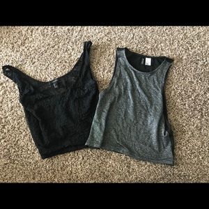 Bundle Crop Tops (H&M, F21)